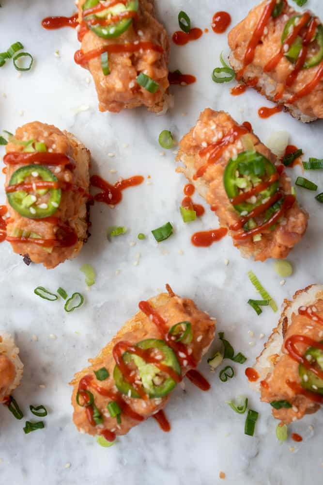 Spicy Tuna Crispy Rice (Gluten Free) Recipe Cart