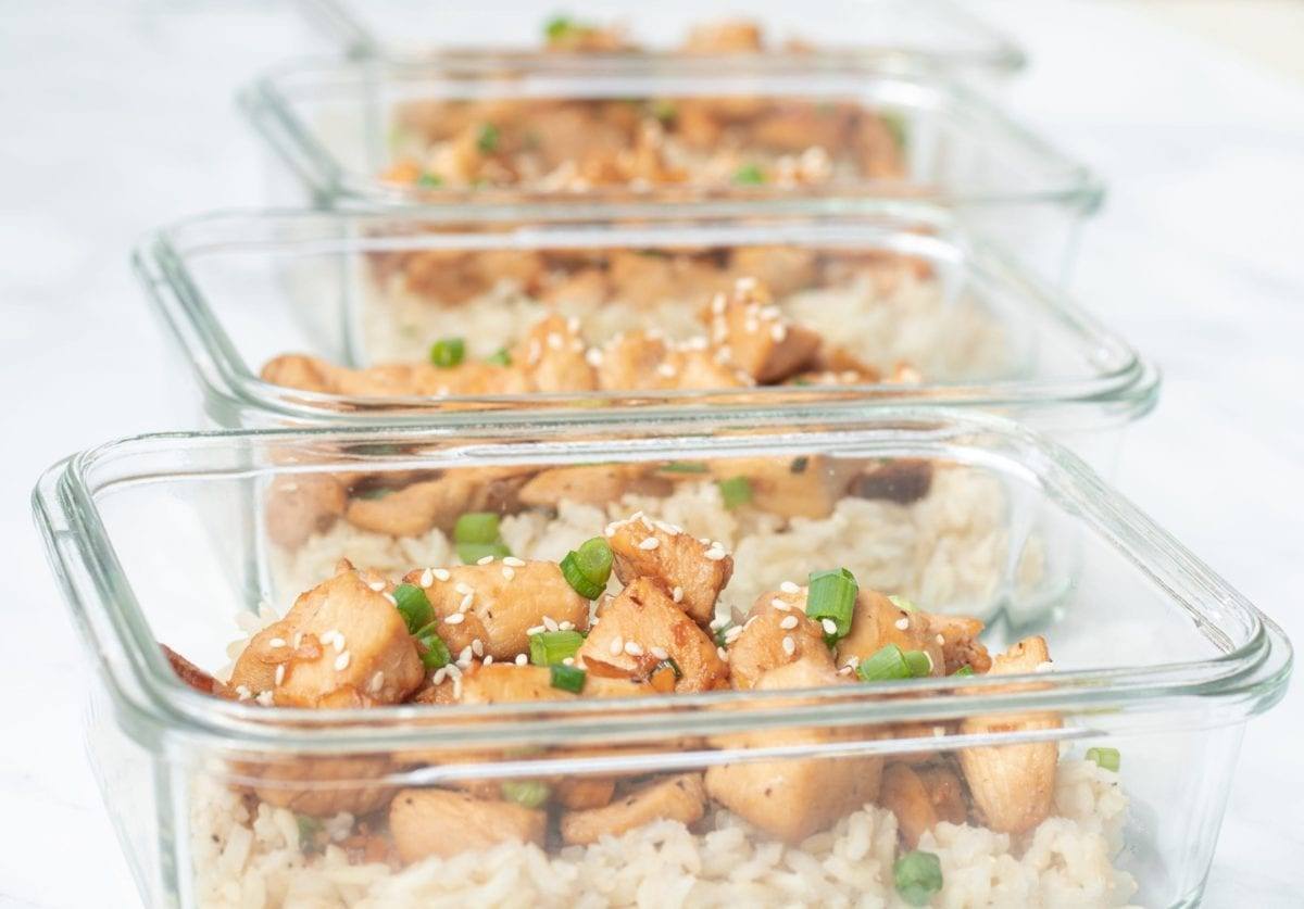 Honey Sesame Chicken and Rice A Dash of Macros