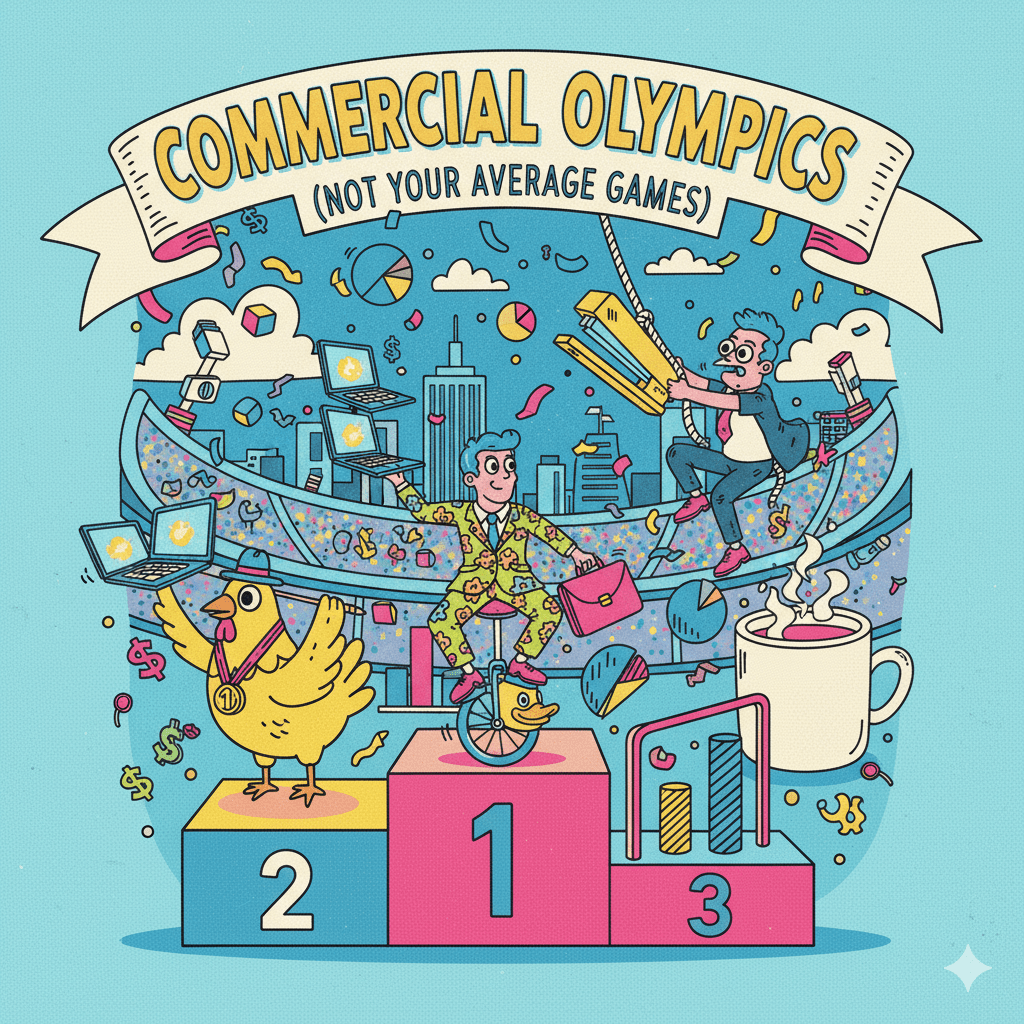 Commercial Olympics Not Your Average Games