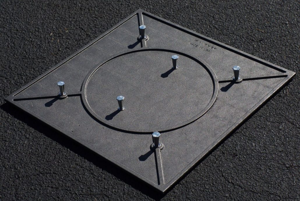 ADA Solutions Iron Dome Detectable Cast Iron Tactile Warning Surface