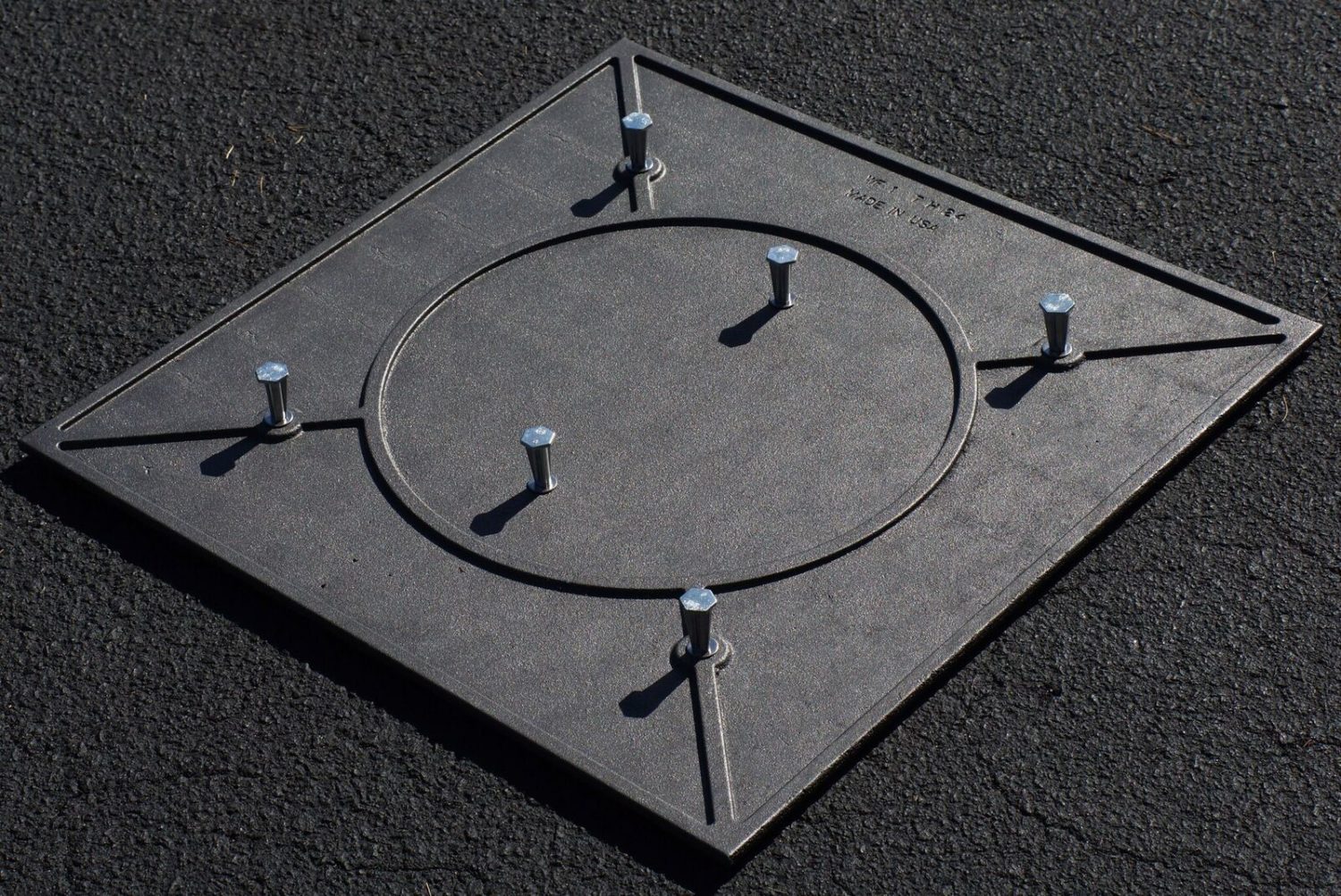 ADA Solutions Iron Dome Detectable Cast Iron Tactile Warning Surface