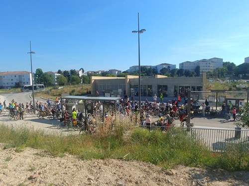 Aménagements cyclables temporaires Adava Pays d'Aix