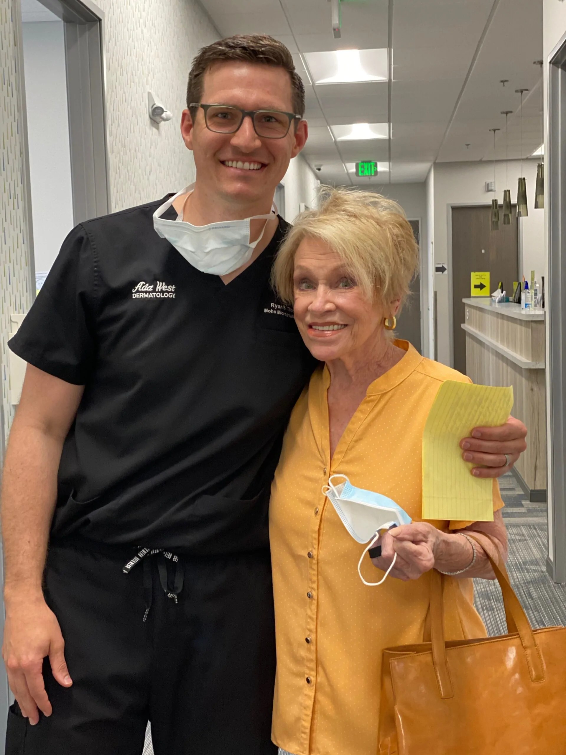 Mohs on the nose Susan's Story Ada West Dermatology