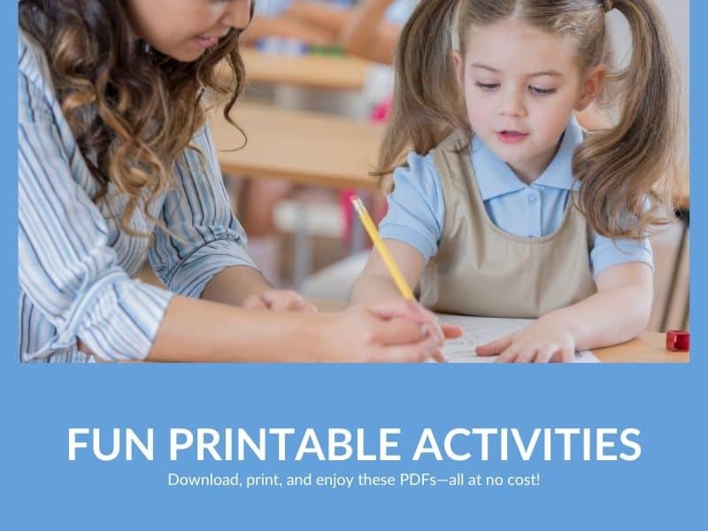 Fun Printable Activities A Day in our Shoes