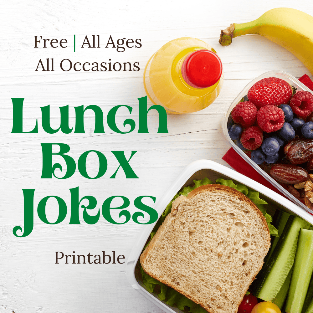 180 Printable Lunch Box Jokes Free Tween Holidays Summer