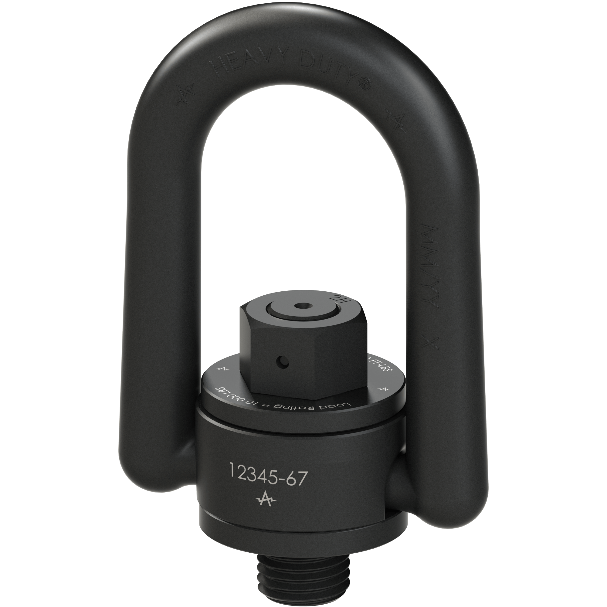 Heavy Duty® Road Plate Hoist Rings American Drill Bushing