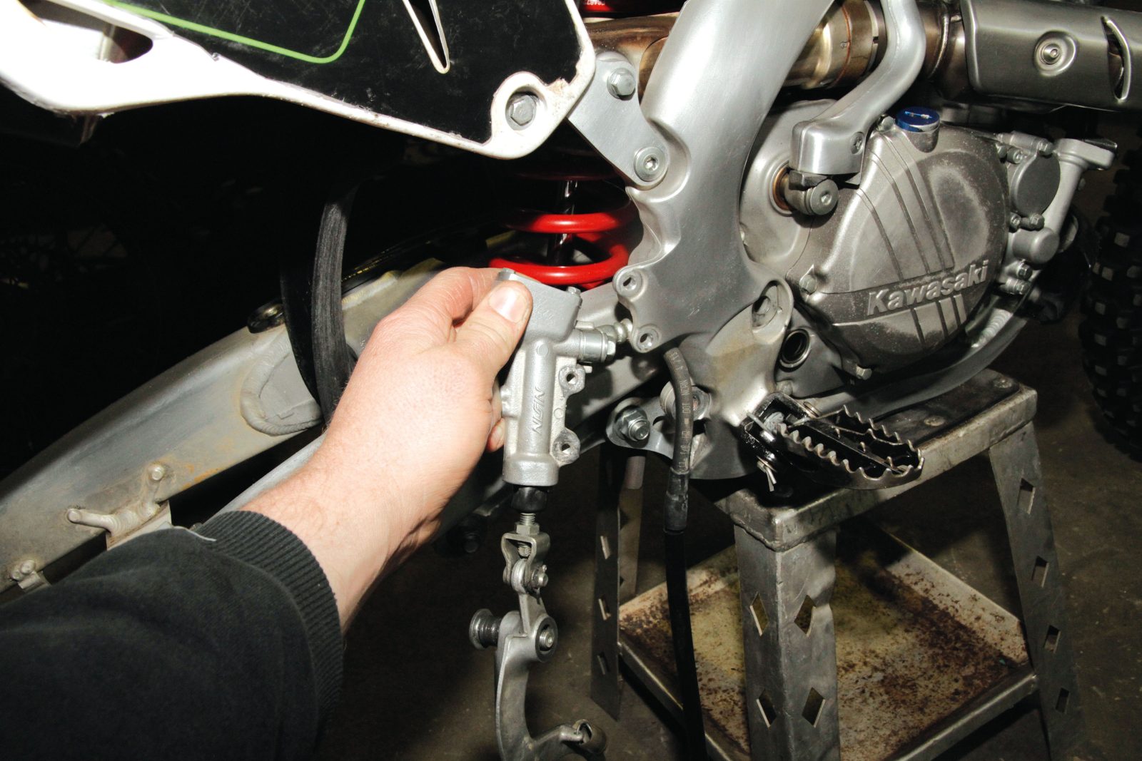 Greasing Linkage Bearings Australasian Dirt Bike Magazine