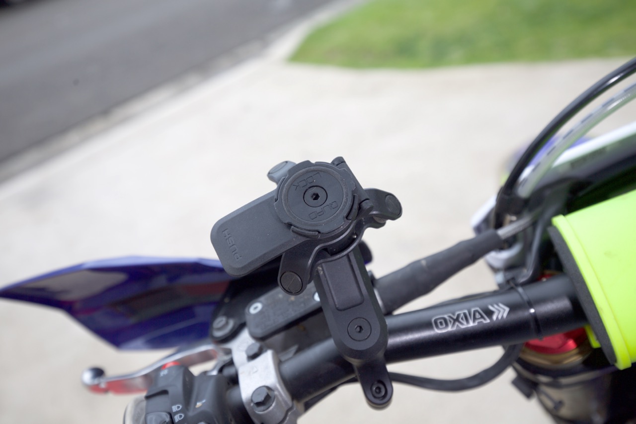 PRODUCT TEST 1 QUADLOCK HANDLEBAR MOUNT & VIBRATION DAMPENER