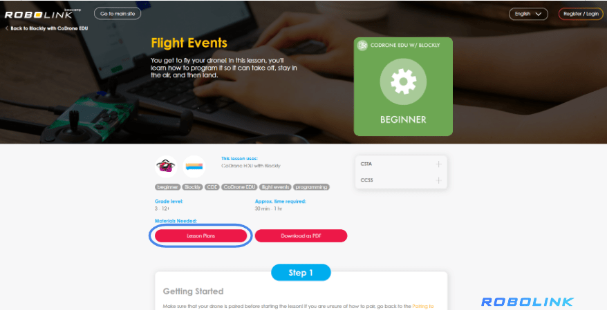 CoDrone EDU - Getting Started – Aerial Drone Competition