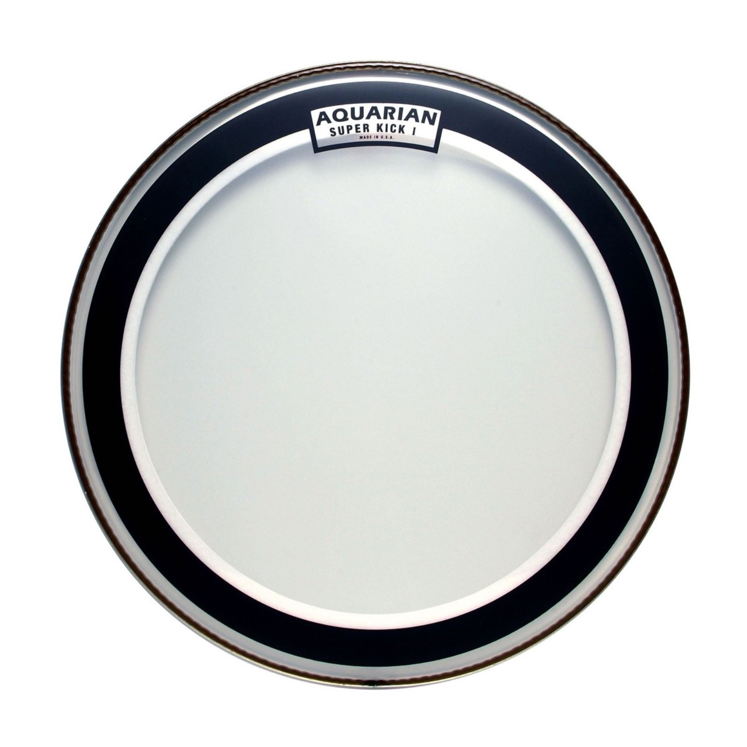 Aquarian Super Kick I Clear 20” Bass Drum Head ADC Drums