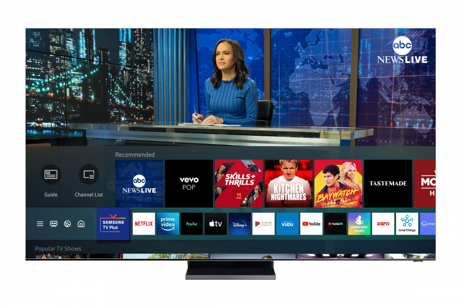 ¿El Televisor Samsung Viene Con ABC? »