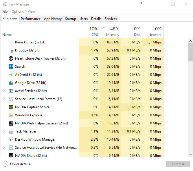 Why Is My Memory Usage So High? »