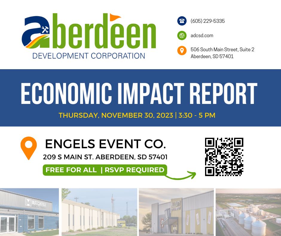 Join us for the Economic Impact Report Aberdeen Development Corporation