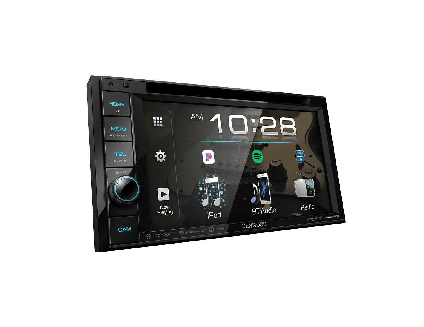 Kenwood DDX376BT DVD/AUX/USB/Bluetooth 6.2" Multimedia Receiver Add