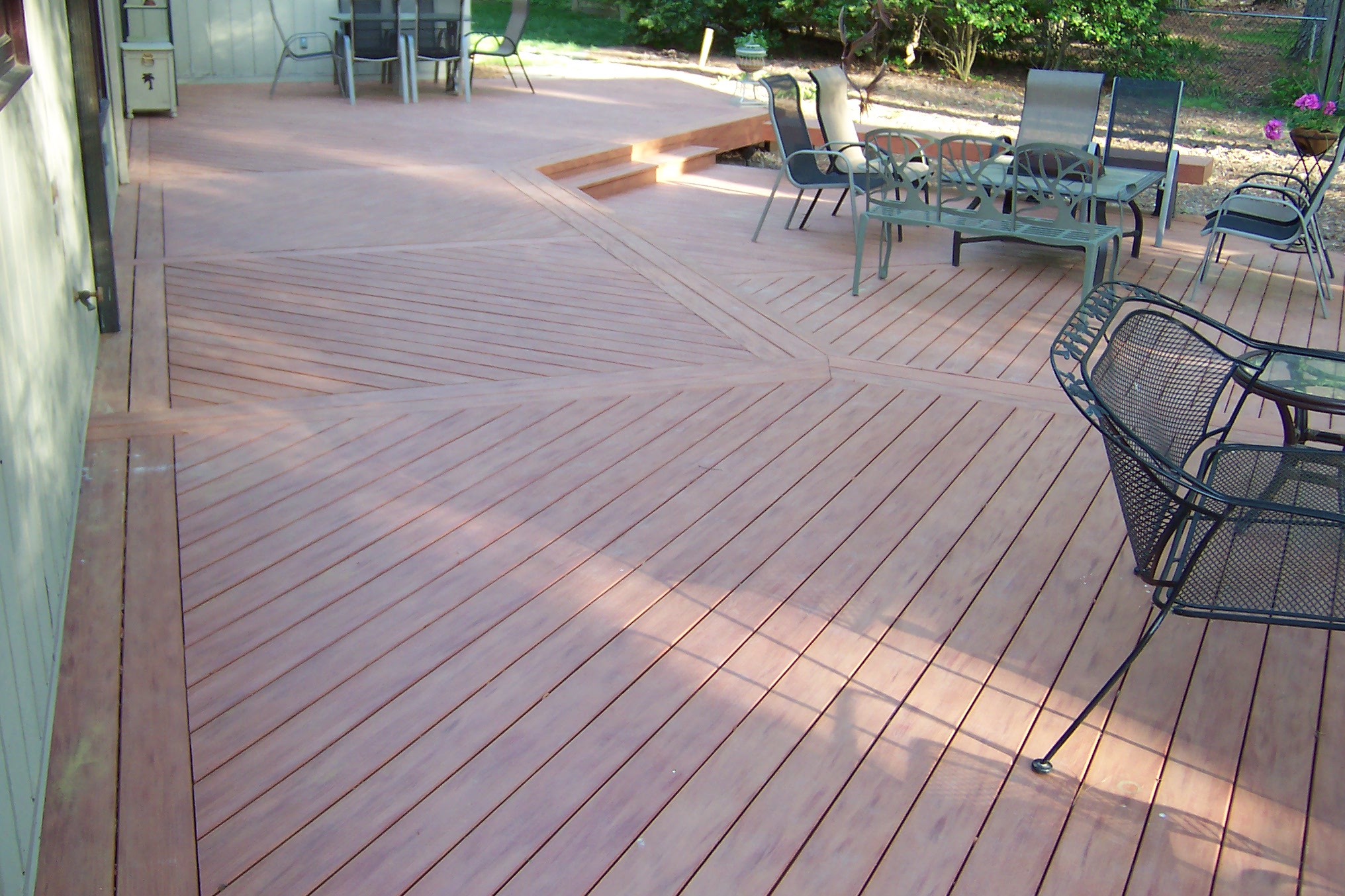 Composite Herringbone Deck Add A Deck