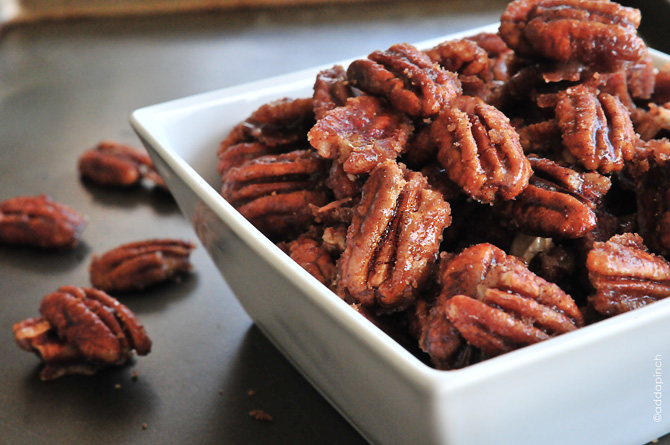 Cinnamon Pecans Recipe Cooking Add a Pinch Robyn Stone