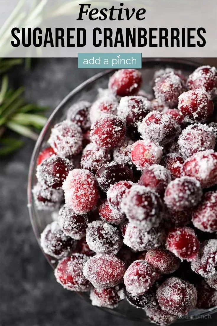 Sugared Cranberries Recipe Add a Pinch