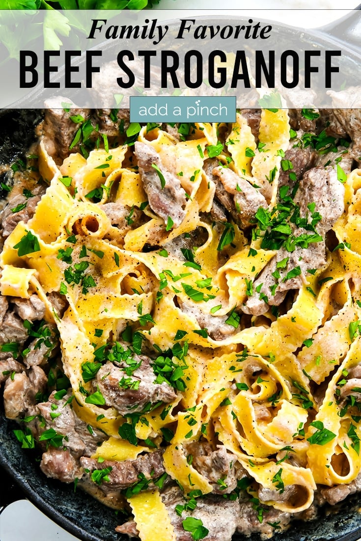 Easy Beef Stroganoff Recipe Add a Pinch