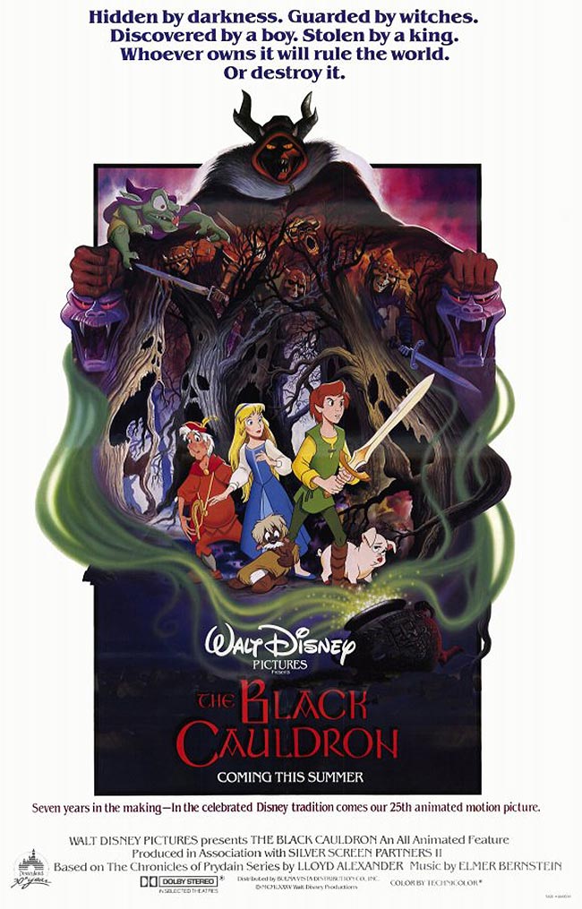 The Black Cauldron (Taran and the Magic Cauldron) (1985) Feature Length