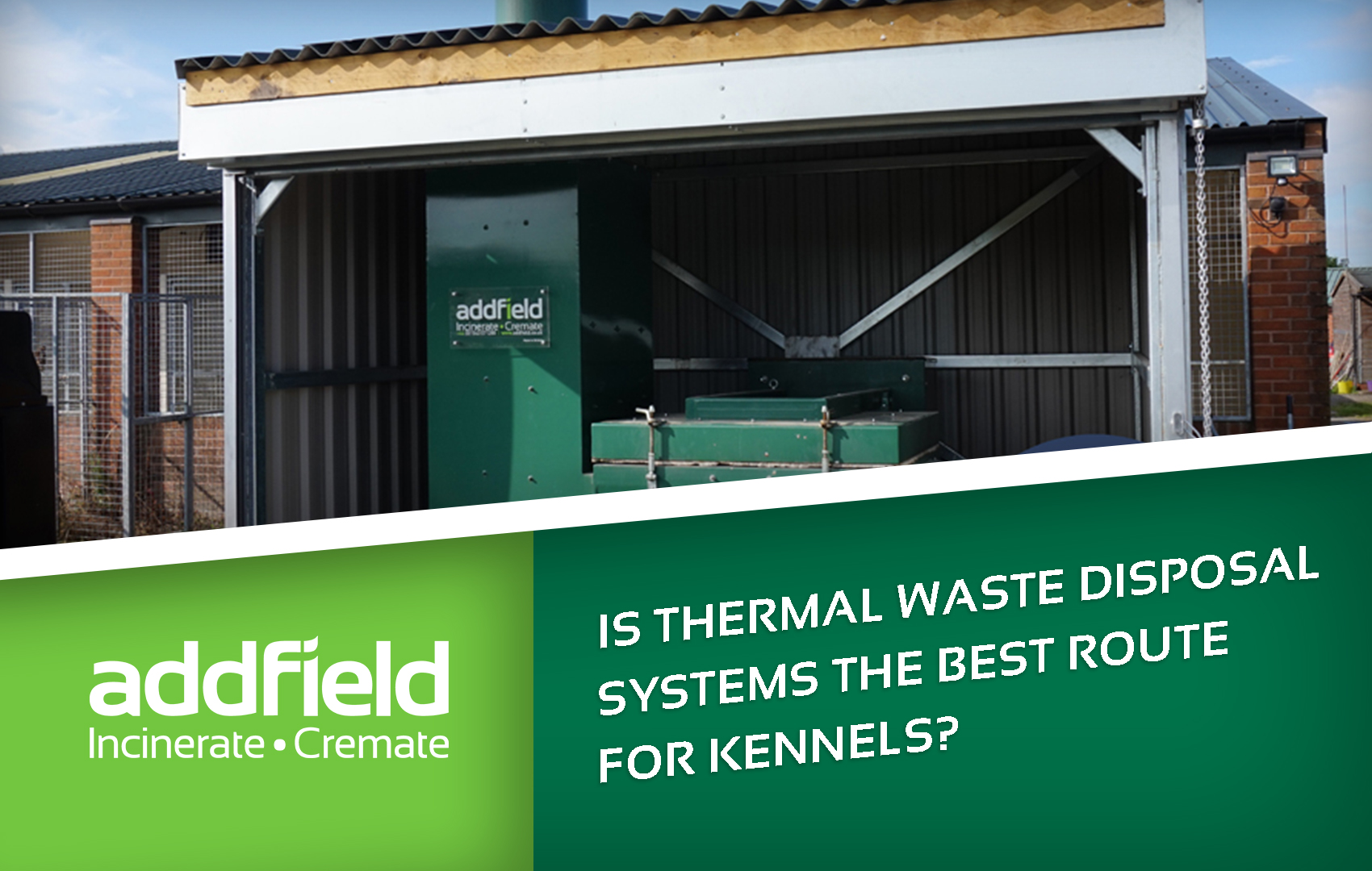Environmental Waste Disposal Systems for Kennels