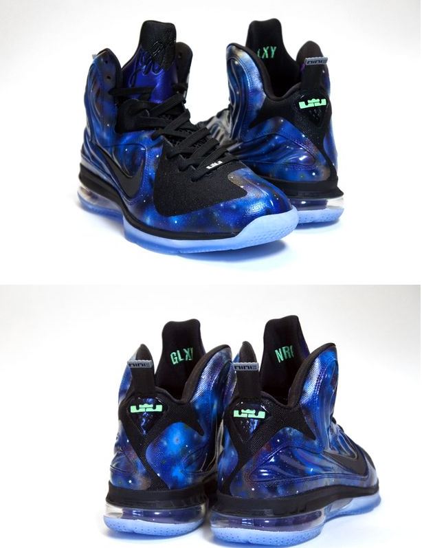 Nike Lebron 9 Foamposite Galaxy Custom By C2_Customs Kicksaddict