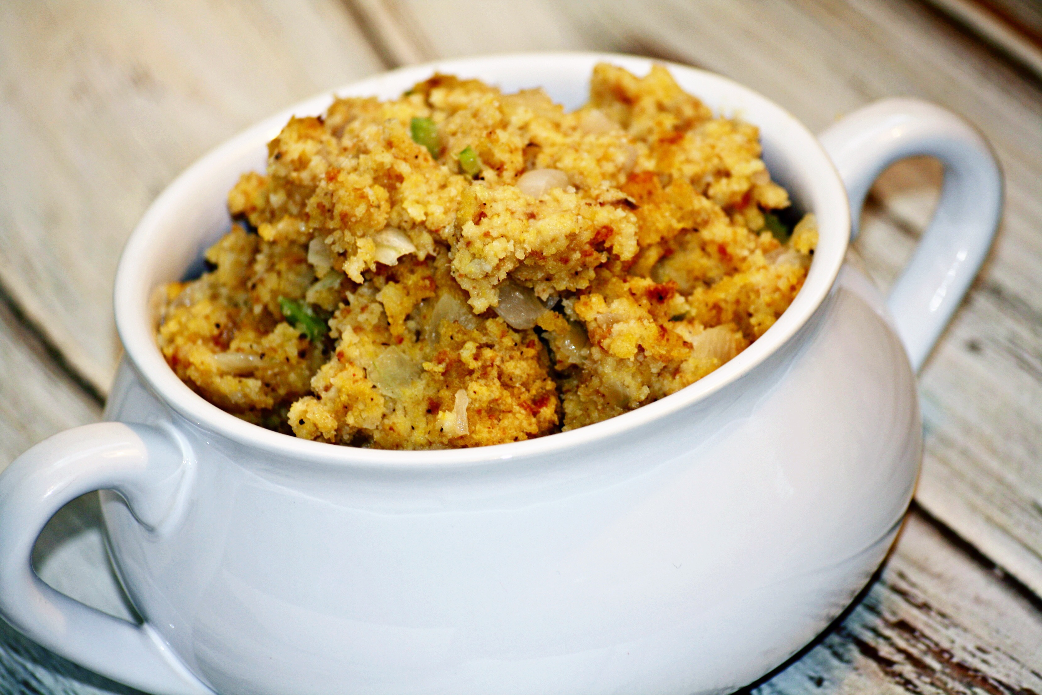 Southern Cornbread Dressing addicted to recipes