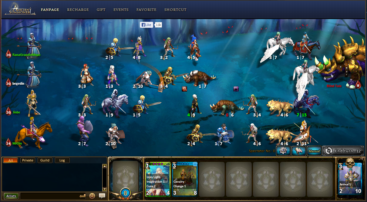 Ancient Summoner [1] Skinner Box Browser MMO Trading Card Game