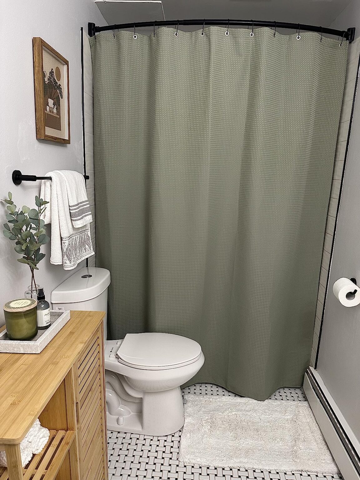 19 Small Bathroom Shower Curtain Ideas for a Modern Look Addicted To