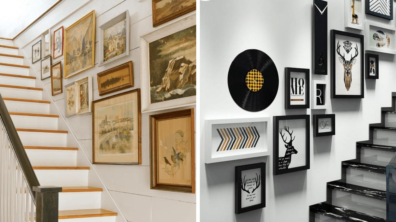 37 Trendy Stairs Wall Decor Ideas for Instant Charm Addicted To
