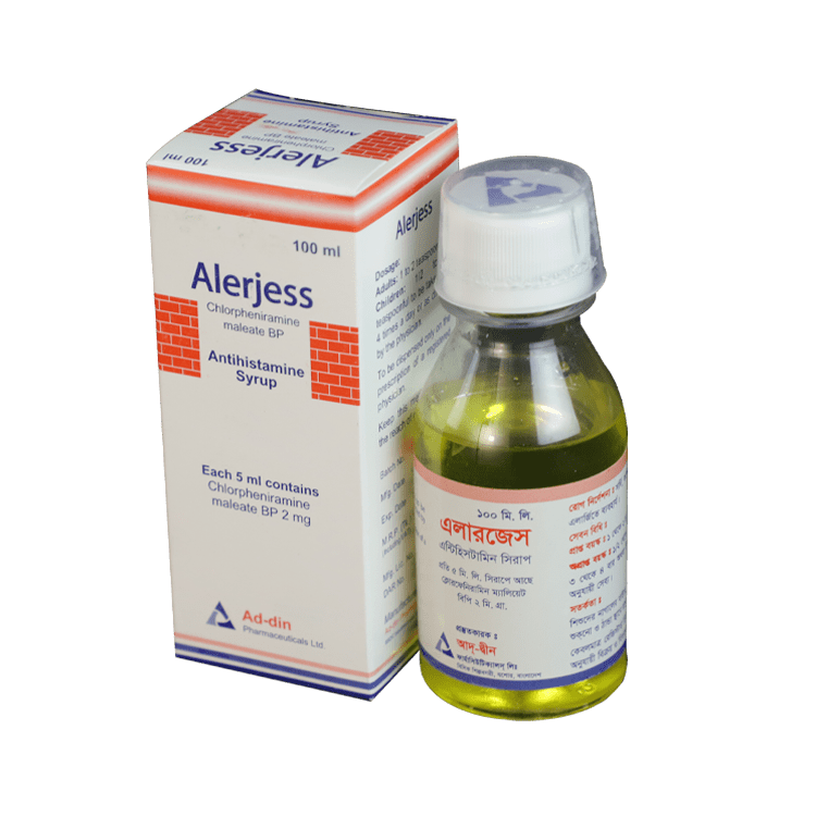 Alerjess Syrup (100ml) Addin Pharmaceuticals Limited