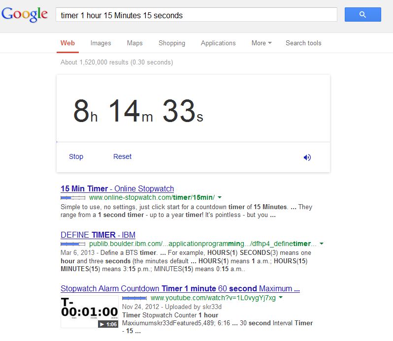 Der Google Timer Mini Tutorial » Addis Techblog