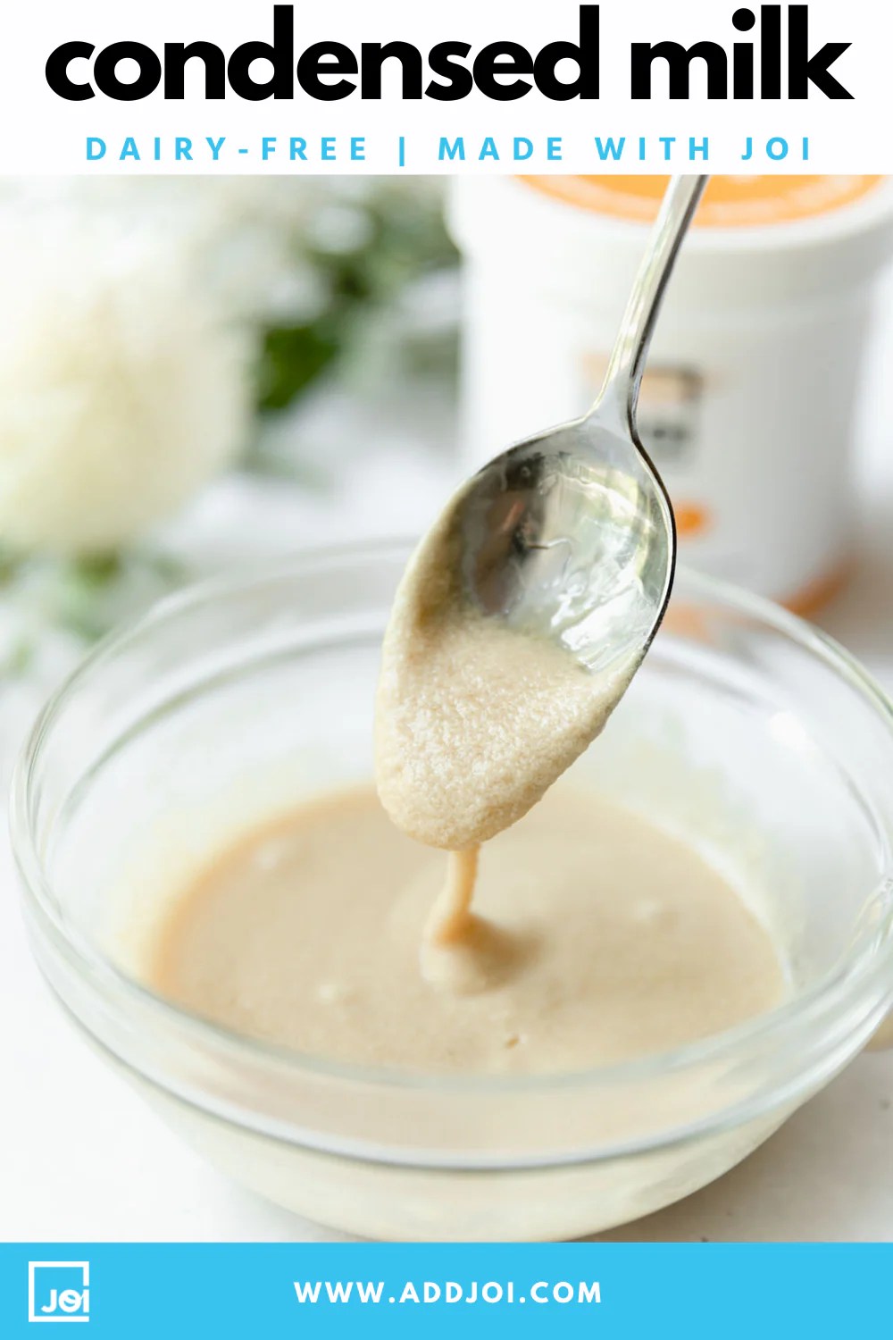 DairyFree Condensed Milk for Coffee JOI