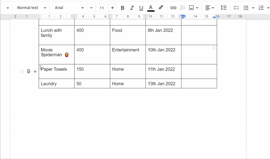 How to Split a Table in Google Docs ( 3 Step Easy Guide ) 