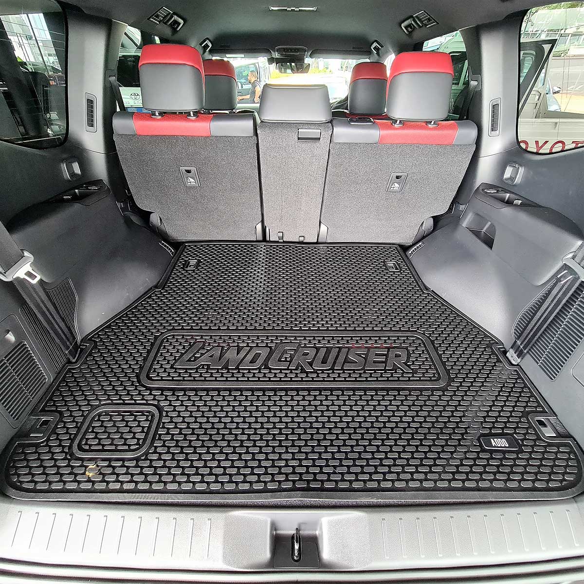 Toyota Land Cruiser 300 Series Boot Mat Rubber Mats Car Mats ADDO