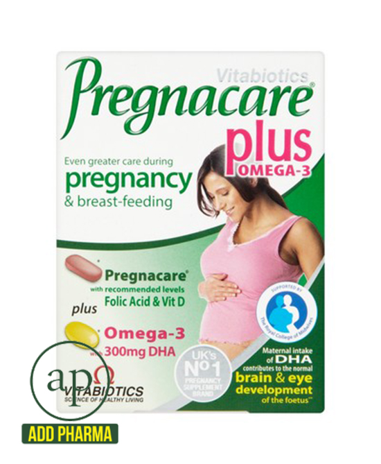 Vitabiotics Pregnacare Plus Omega 3 Dual Pack of 56 Tablets