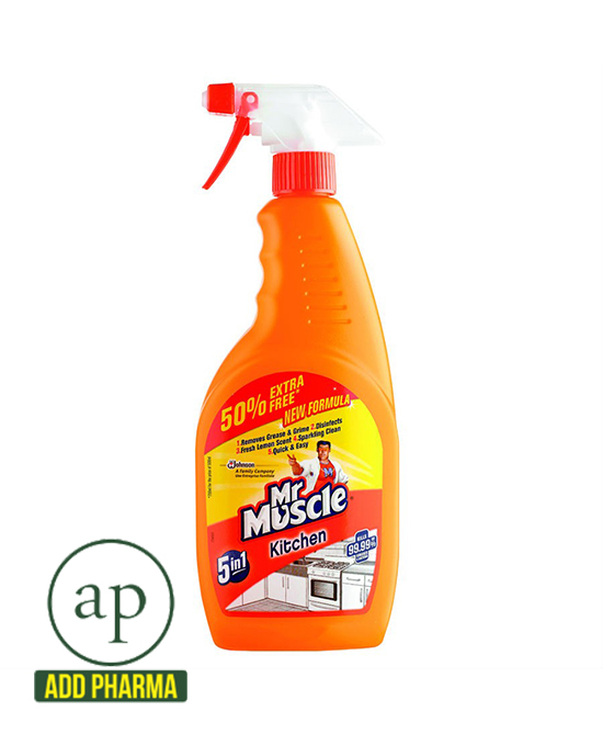 Mr Muscle Lemon Kitchen Cleaner Spray AddPharma Pharmacy in Ghana