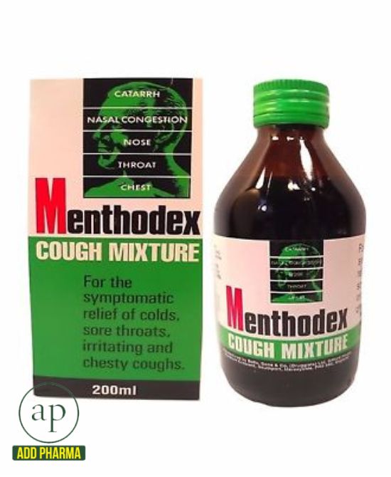 Menthodex Cough Mixture 200ml AddPharma Pharmacy in Ghana