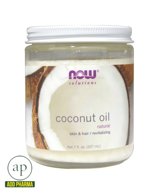Now Coconut Oil 207ml AddPharma Pharmacy in Ghana
