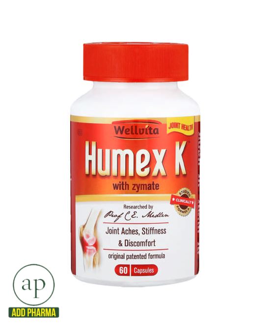 Wellvita Humex K Joint Health 60 Capsules AddPharma Pharmacy in