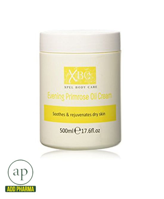 XBC Evening Primrose Body Cream 500 ml AddPharma Pharmacy in Ghana