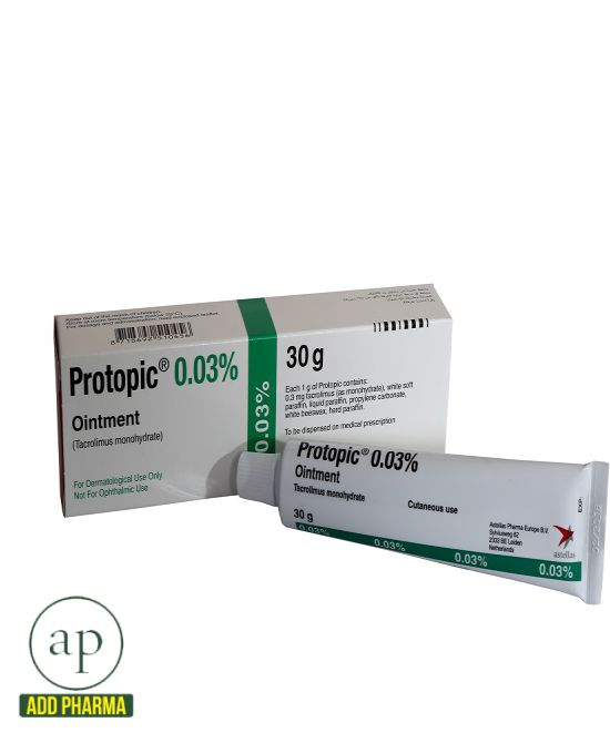 Protopic Cream 0.03 30g AddPharma Pharmacy in Ghana