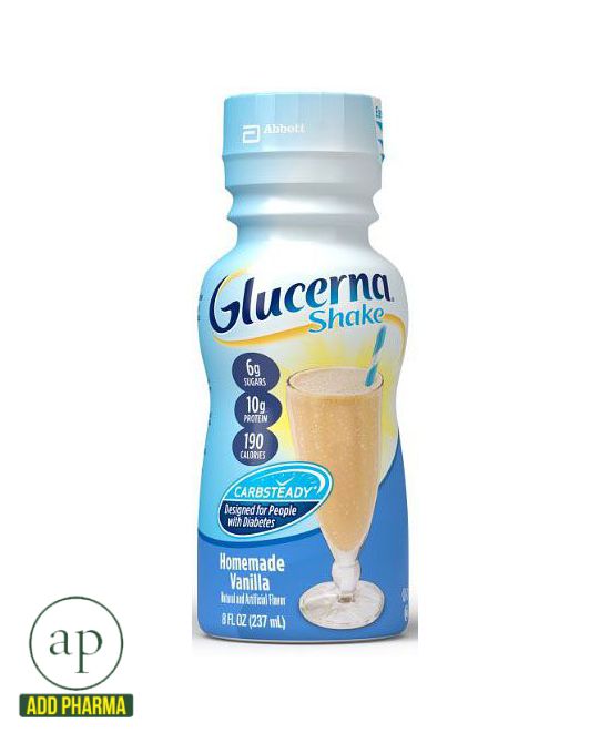 Glucerna Vanilla Diabetic Shake AddPharma Pharmacy in Ghana