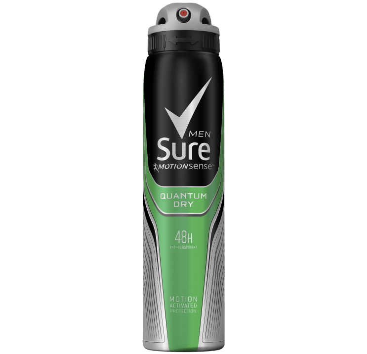 Sure Men Quantum Dry Deodorant 250ml AddPharma Pharmacy in Ghana