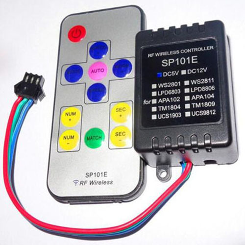 SP101E RF Digital LED ControllerWireless Smart LED ControllerSHENZHEN