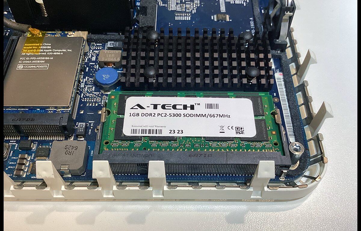 How to keep an ancient Mac mini running addROM