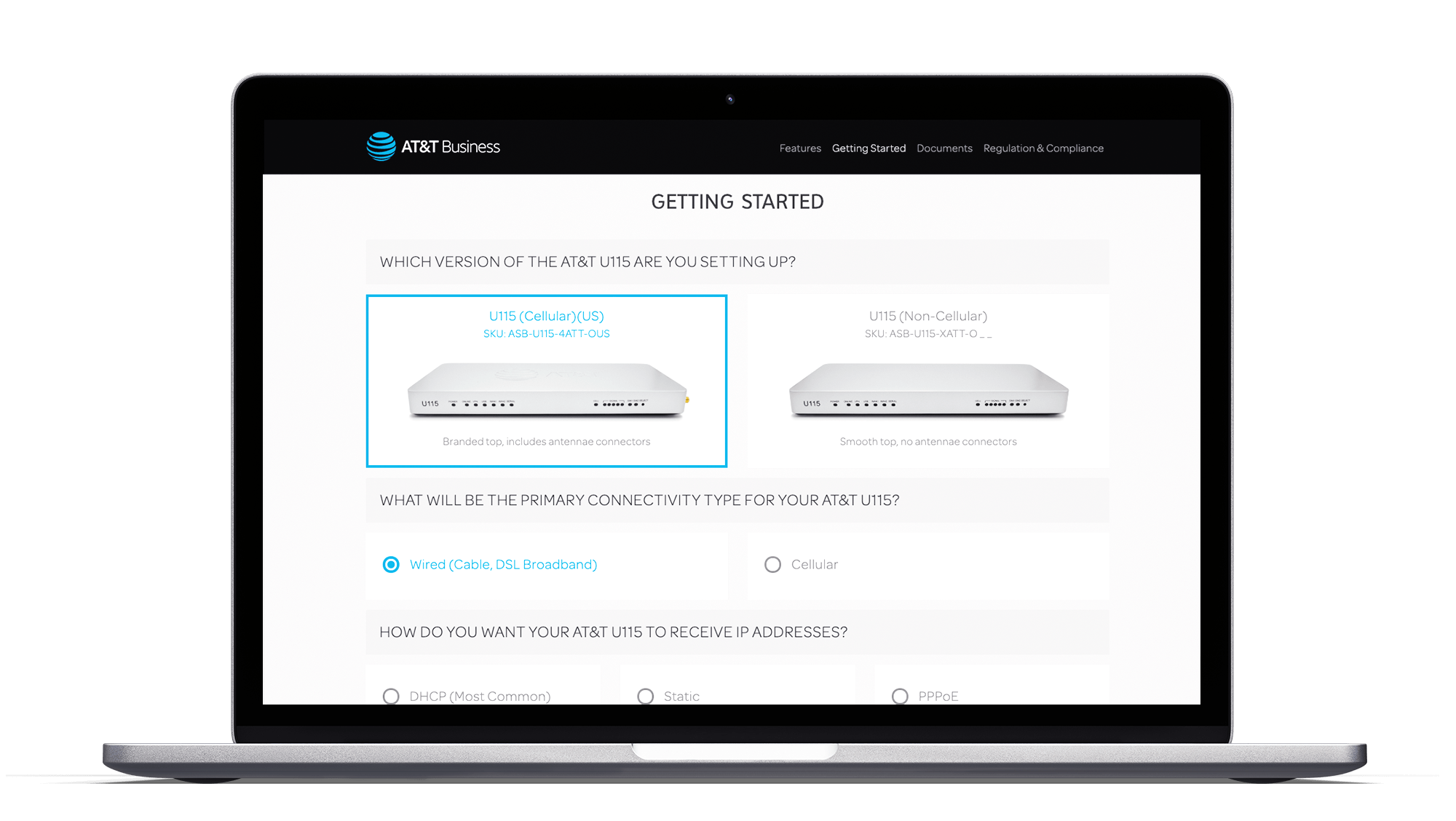 U115 for AT&T - AdEasel
