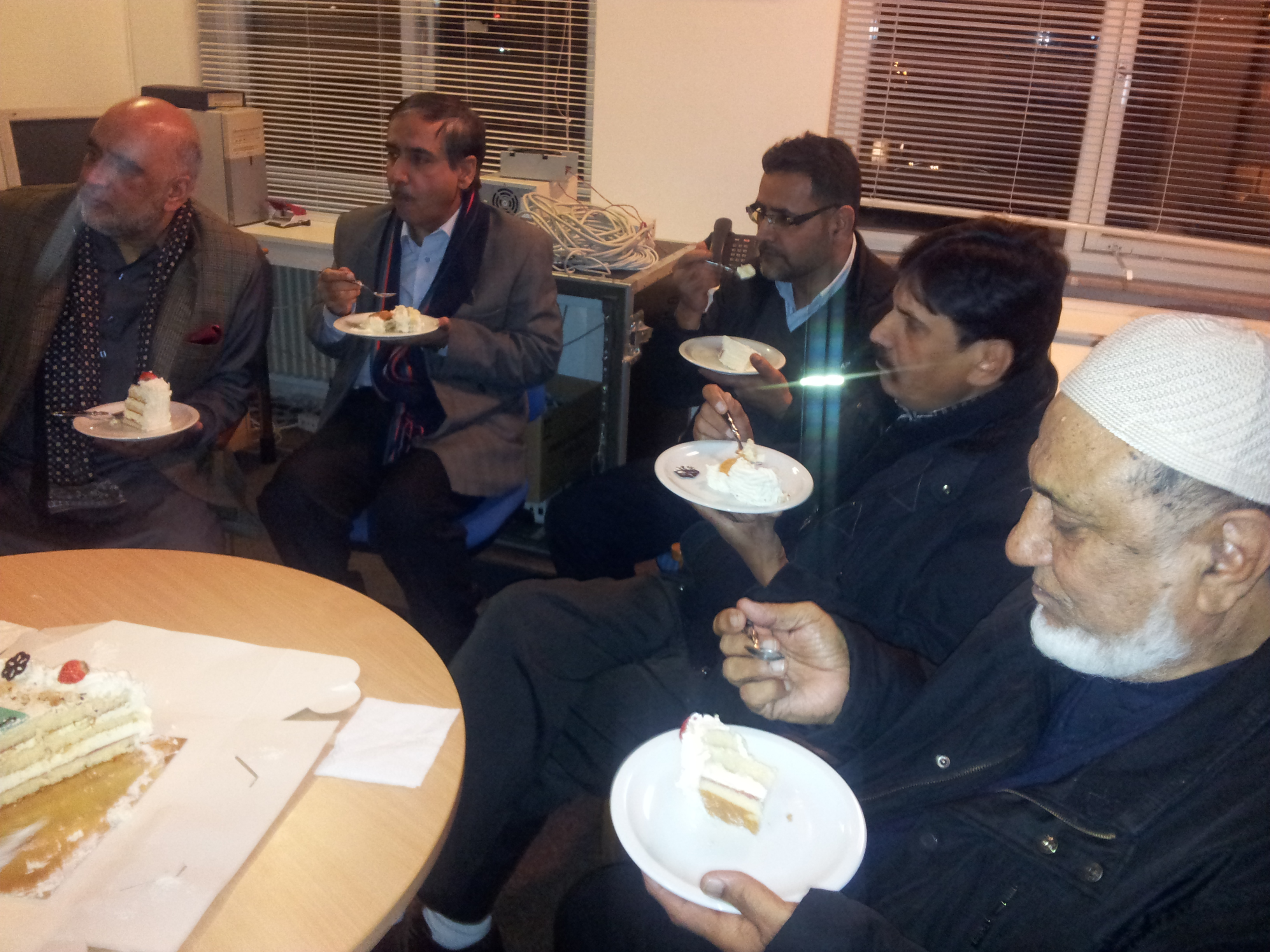Quaid E Azam Day 2013 at Radio Aap ki Awaz TANZEEMEISLAMI DENMARK
