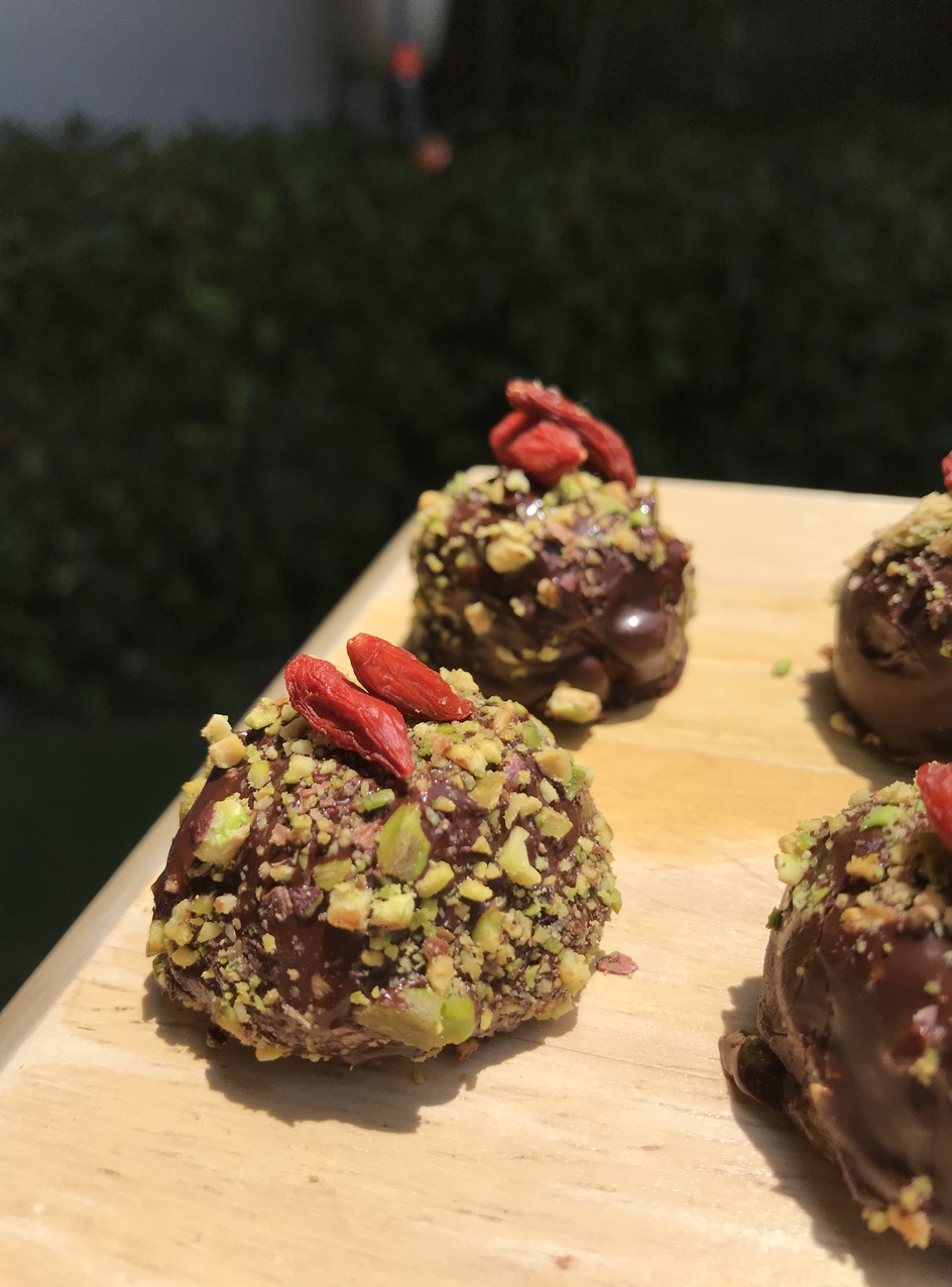 RECIPE Mia's Pistachio Butter Balls Adelady