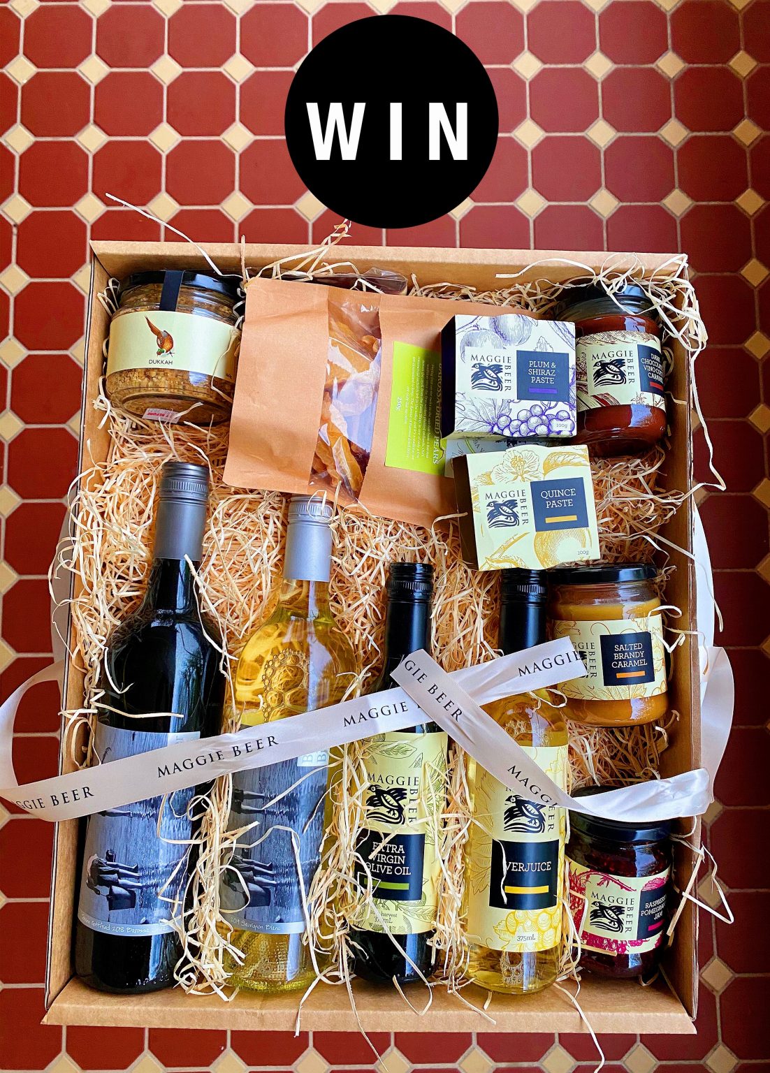 WIN 2 x Chocolate & Wine Hampers from the amaaazing Maggie Beer Adelady