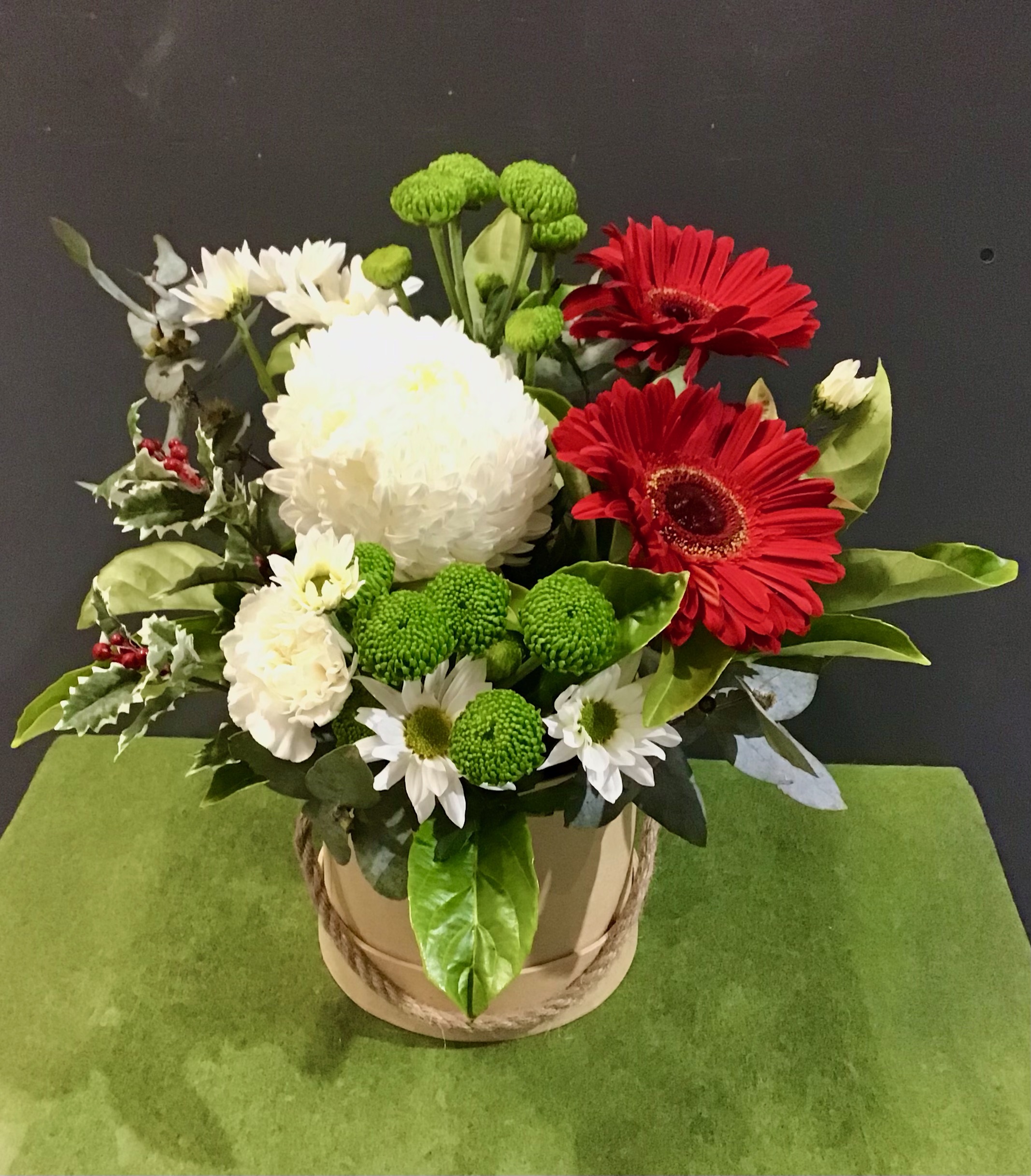 Christmas Hatbox Adelaide Hills Florist